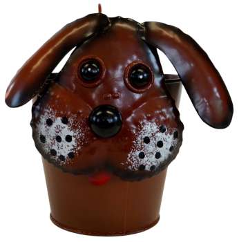 Preview: Lustiger Blumentopf Hund - Gartendekoration